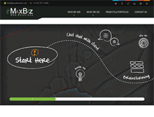 Tablet Screenshot of maxbizweb.com